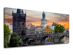 Obraz na stenu Panoráma MESTO PRAHA XOBCZ004E13