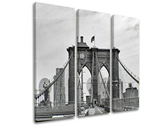 Obraz na stenu 3 dielny MESTO / NEW YORK ME114E31