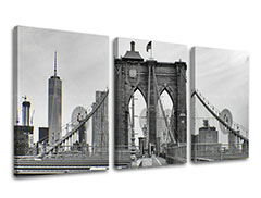 Obraz na stenu 3 dielny MESTO / NEW YORK ME114E32