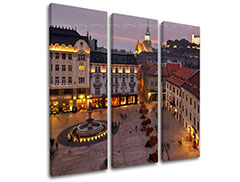 Obraz na stenu 3 dieny SLOVENSKO SK022E31