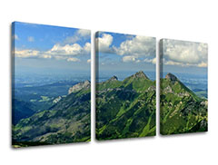 Obraz na stenu 3 dielny SLOVENSKO / TATRY SK033E32