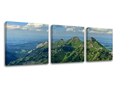 Obraz na stenu 3 dielny SLOVENSKO / TATRY SK033E33